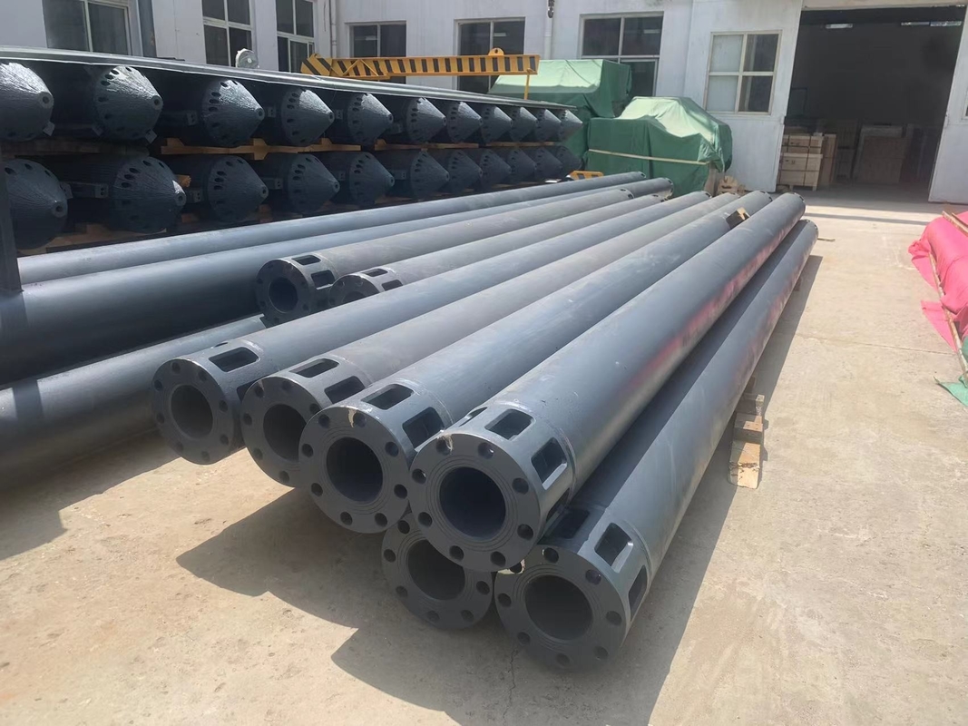 Orta Doğu'da uygulanan zemin iyileştirme için Çin 180 kW 426 mm vibroflot ekipmanı kazık çakıcı