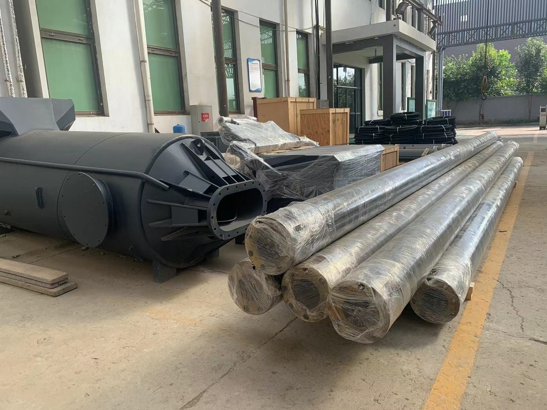 Temel tedavisi için yüksek performanslı 75kW vibroflot ekipmanı derin vibro zemin iyileştirme cihazı