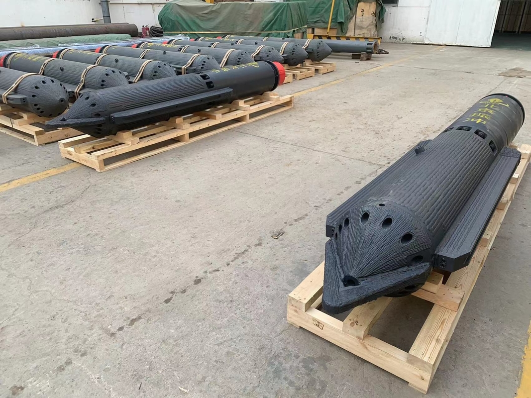 Orta Doğu'da uygulanan zemin iyileştirme için Çin 180 kW 426 mm vibroflot ekipmanı kazık çakıcı