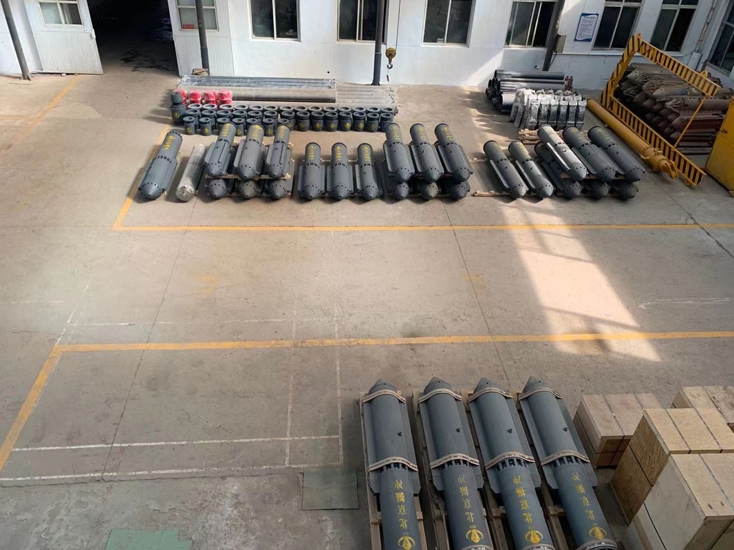 3000 mm Uzunluklu Çelik Vibroflot Aksesuarları ISO 9001 Sertifikalı Yerin İyileştirilmesi İçin Özelleştirilebilir