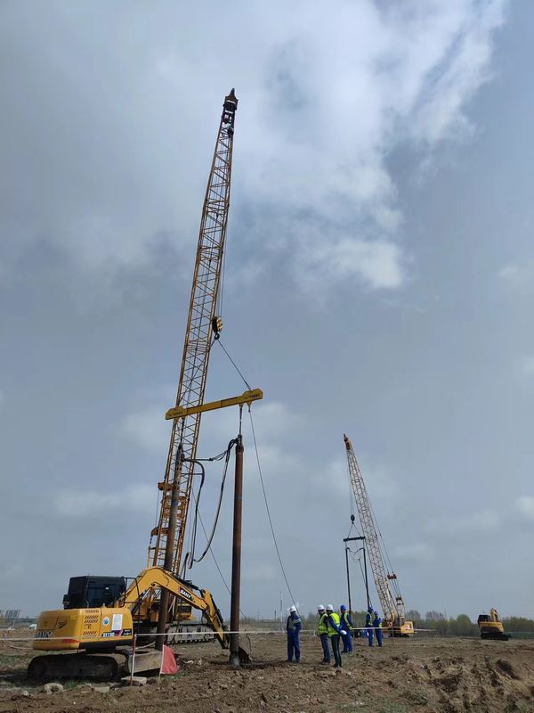 BVEM Vibroflotasyon Cihazı, kesme kapasitesinin temelini güçlendirmek için yüksek nüfuz gücü