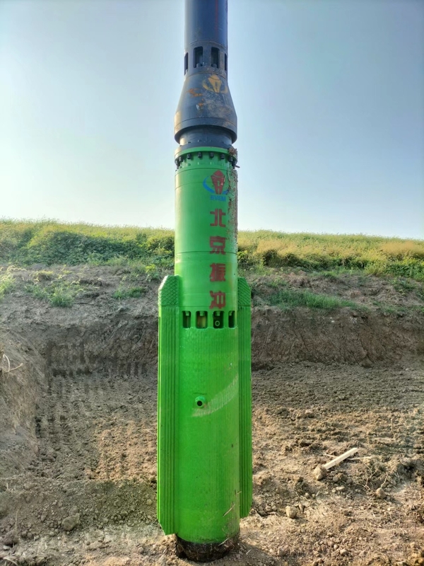 DN325 Besleme borusu ve yüksek frekanslı titreşim için BVEM Vibroflot'ta 45-55 Hz titreşim sıklığı