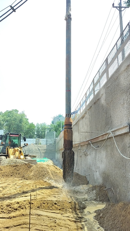 BVEM 105kW Hidrolik Vibroflot Ekipmanı 176kW güç paketiyle