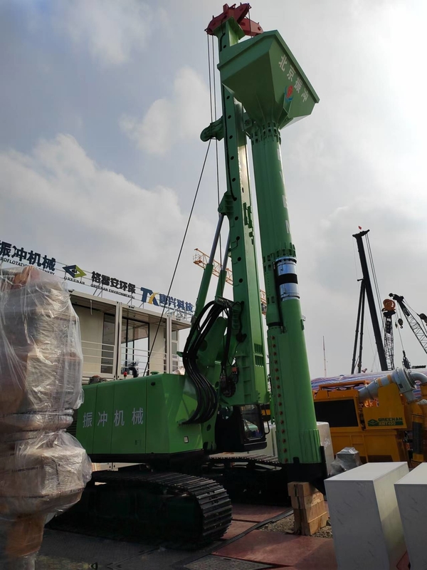 176kW Güç Paketi Hidrolik Vibroflot Sıvılaşma Direnci için Toprak Katmanı Frekansına Uyumlu