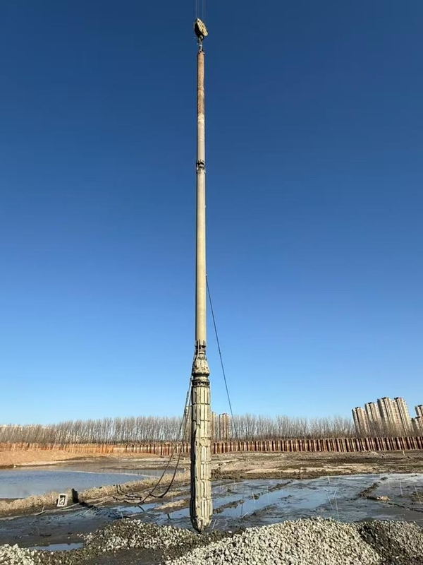 BVEM 105kW Hidrolik Vibroflot Ekipmanı 176kW güç paketiyle
