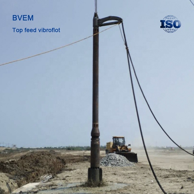 105kW titreştirici gücü ve düşük gürültü seviyesi Yüksek zemin konsolidasyonu için hidrolik titreştirici