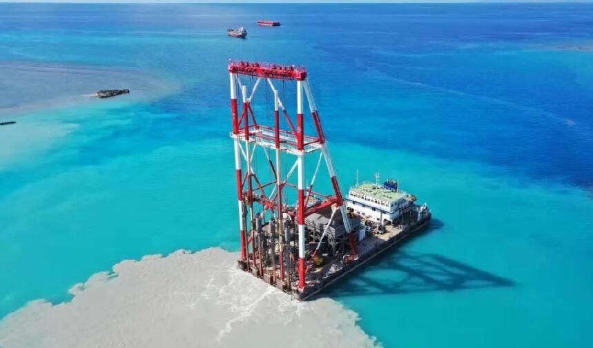 1800 Rpm Bvem Offshore Vibroflotation Taş Sütun Yumuşak Toprak Katmanı Tedavisi İçin