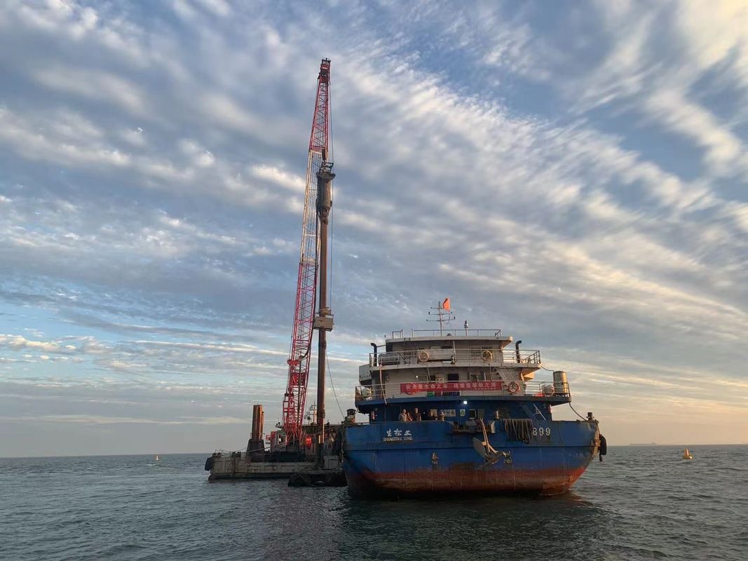 Liman Havzası 200000 Ton Kanal Projesi Açık Deniz Alt Yem Vibroflot İnşaatı