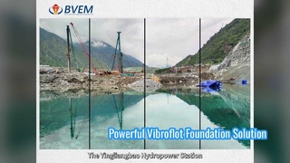 Taş Sütun Vibroflot 180KW Verimli Temel Çözümü